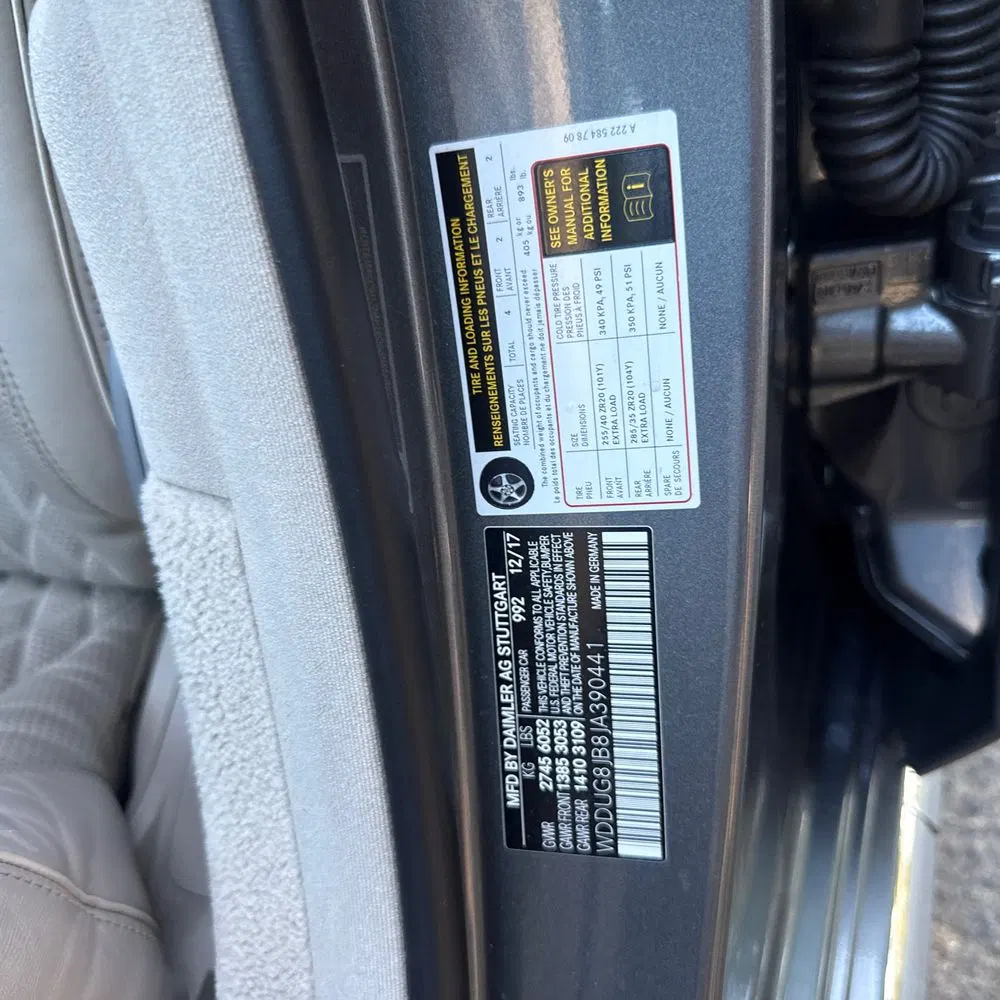 2018 Mercedes-Benz S-Class AMG S 63
