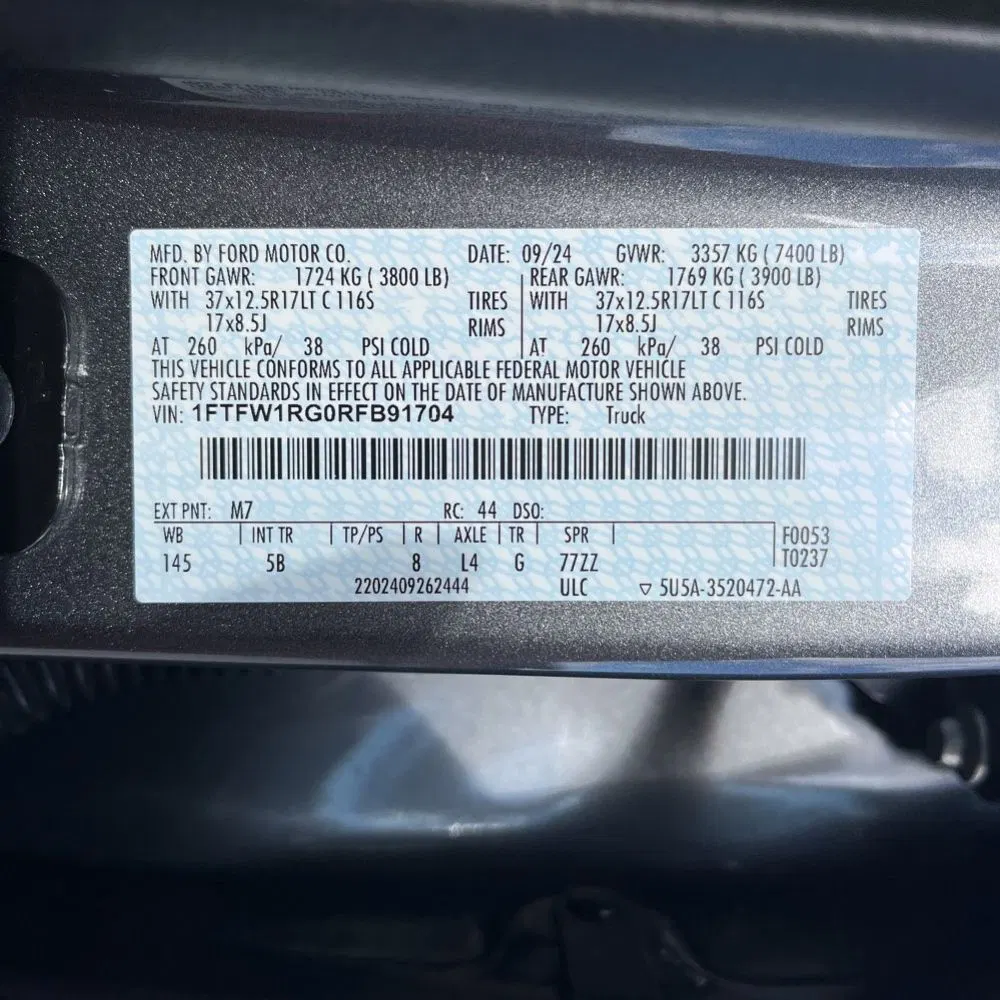 2024 Ford F-150 Raptor