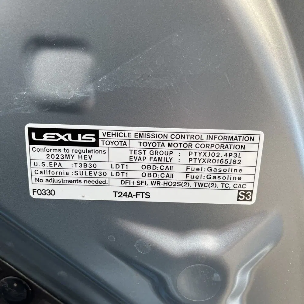 2023 Lexus RX 500h F SPORT Performance