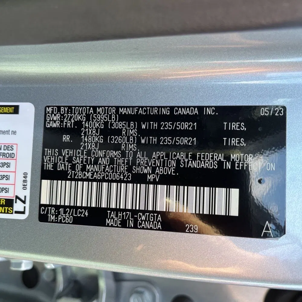 2023 Lexus RX 500h F SPORT Performance