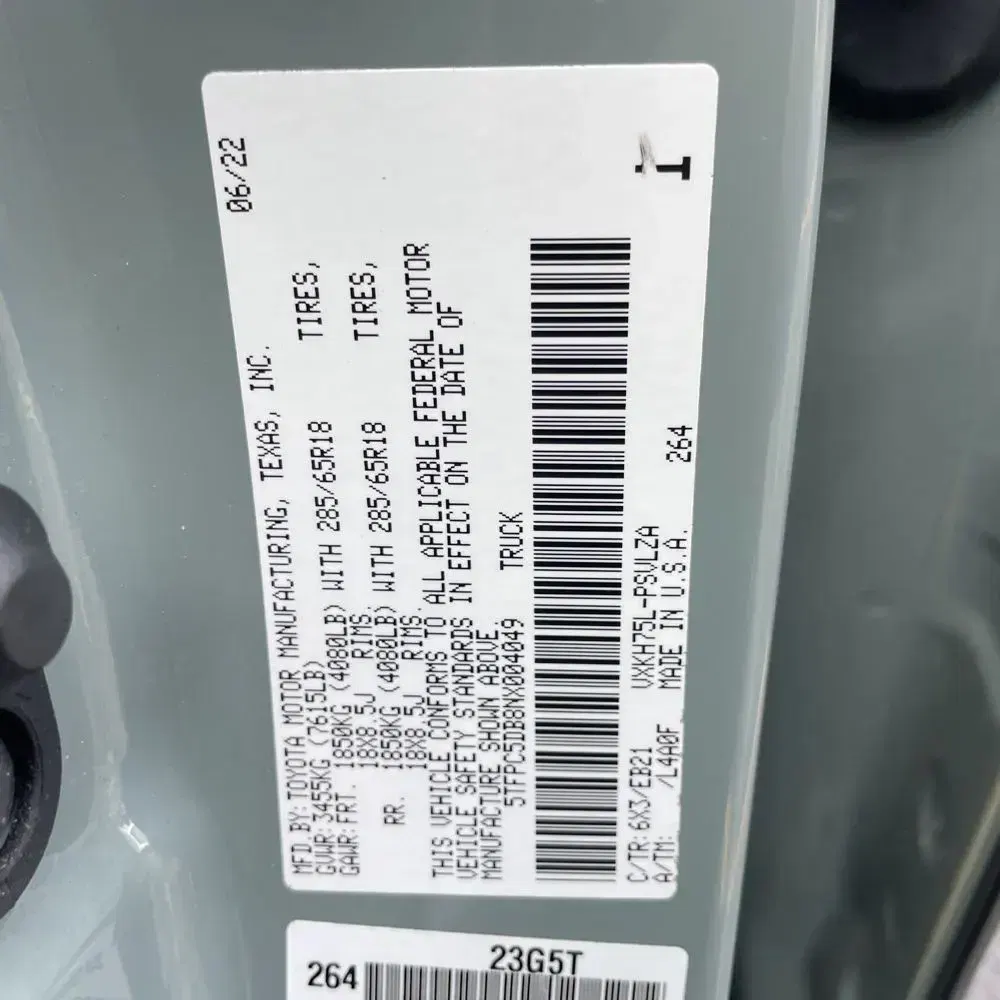 2022 Toyota Tundra TRD Pro HV