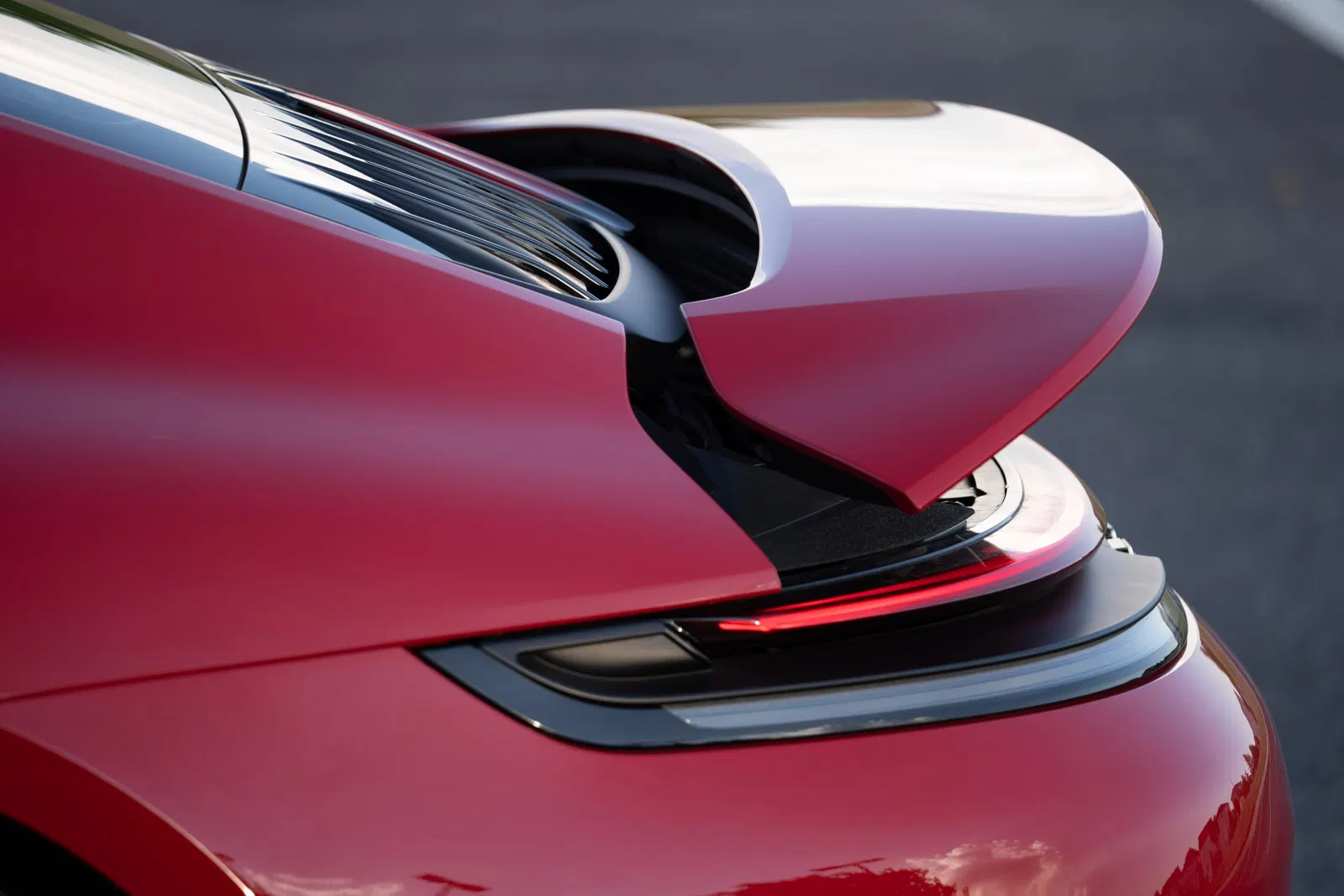 2025 Porsche 911 Carrera Coupe - 4k Miles, Carmine Red, SportDesign and Sport Chrono Packages, Unmodified