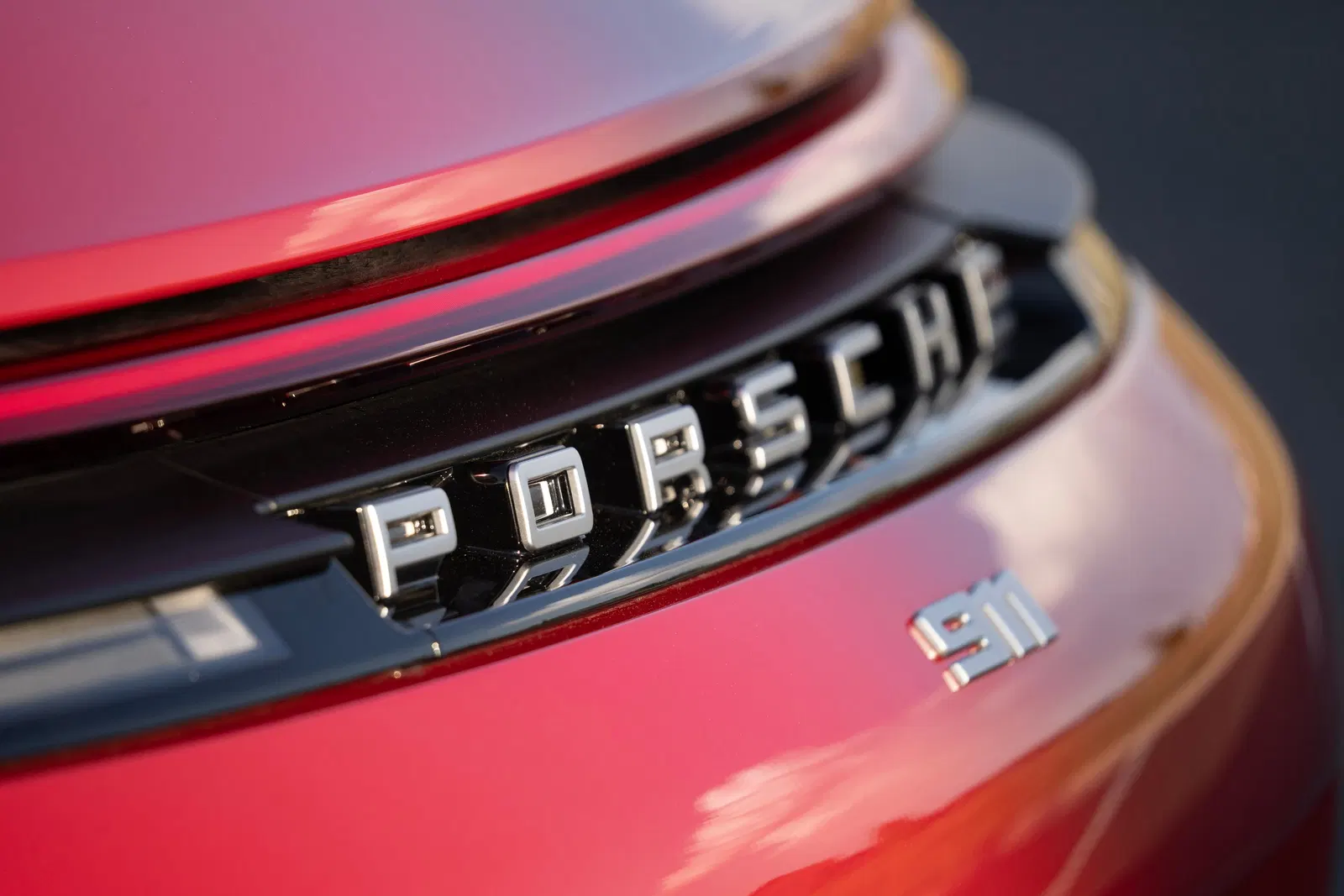 2025 Porsche 911 Carrera Coupe - 4k Miles, Carmine Red, SportDesign and Sport Chrono Packages, Unmodified