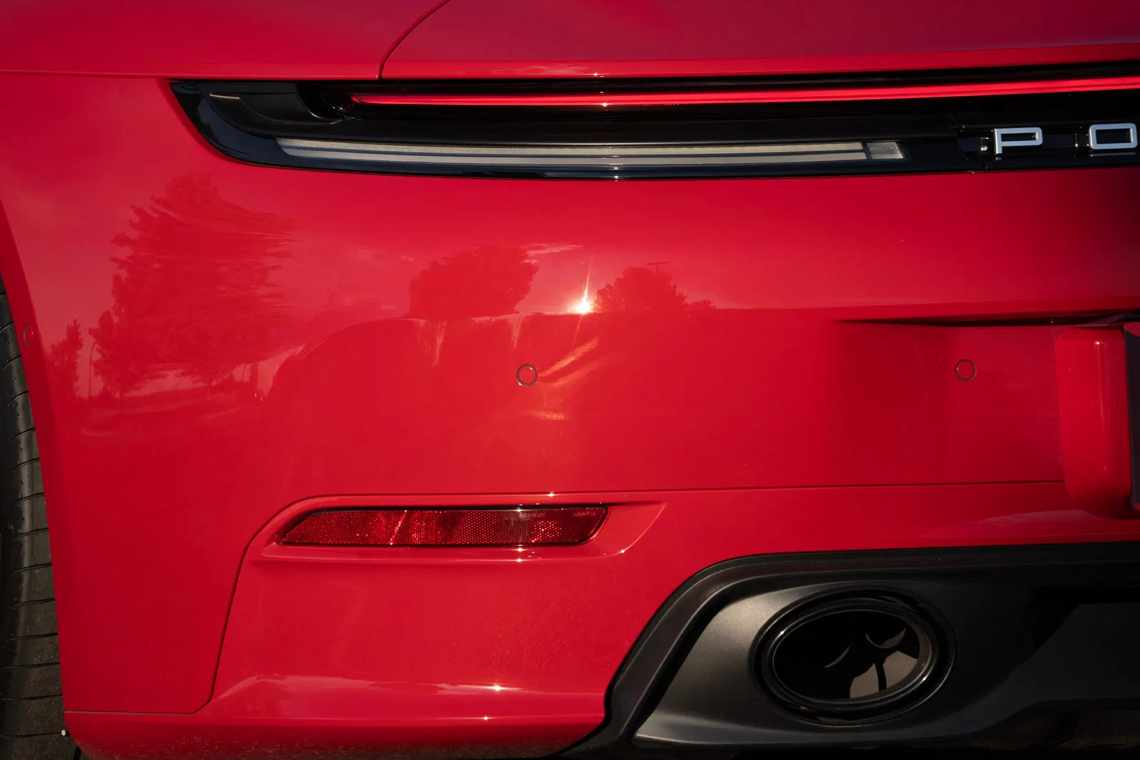 2025 Porsche 911 Carrera Coupe - 4k Miles, Carmine Red, SportDesign and Sport Chrono Packages, Unmodified