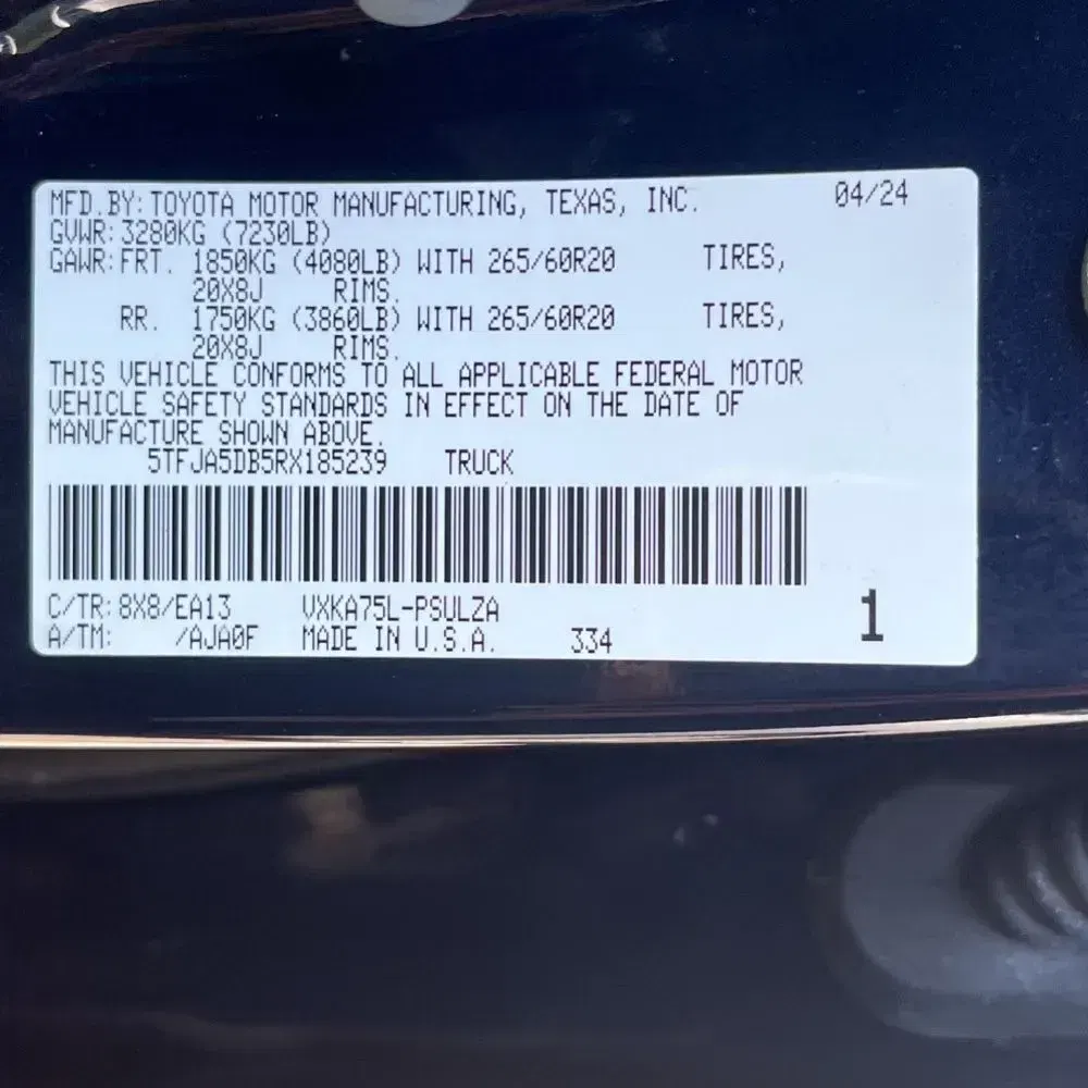 2024 Toyota Tundra Limited