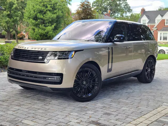 2023 Range Rover First Edition - ~100 Miles, Twin-Turbo V8, Batumi Gold, Highly Equipped