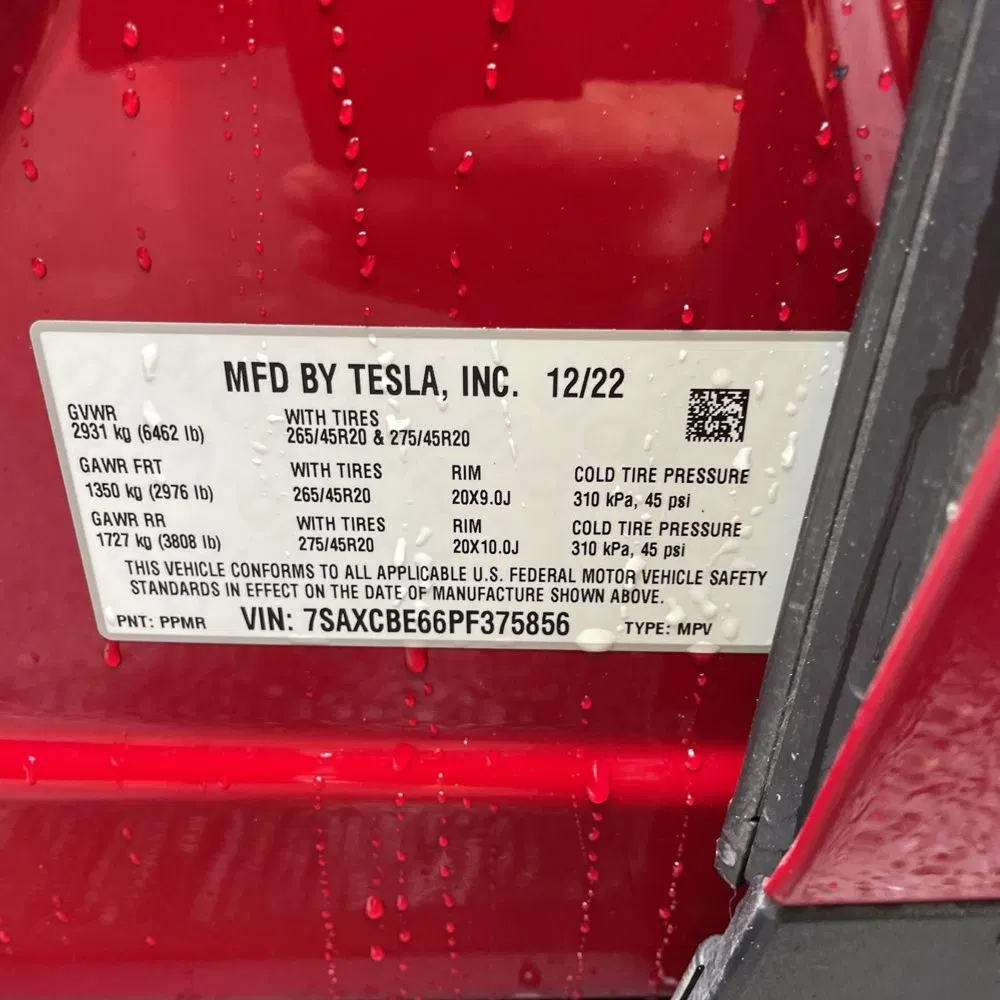 2023 Tesla Model X Plaid