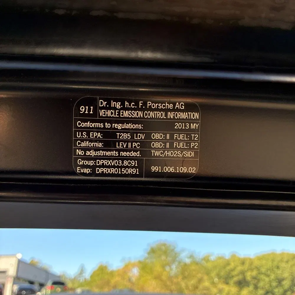 2013 Porsche 911 Carrera