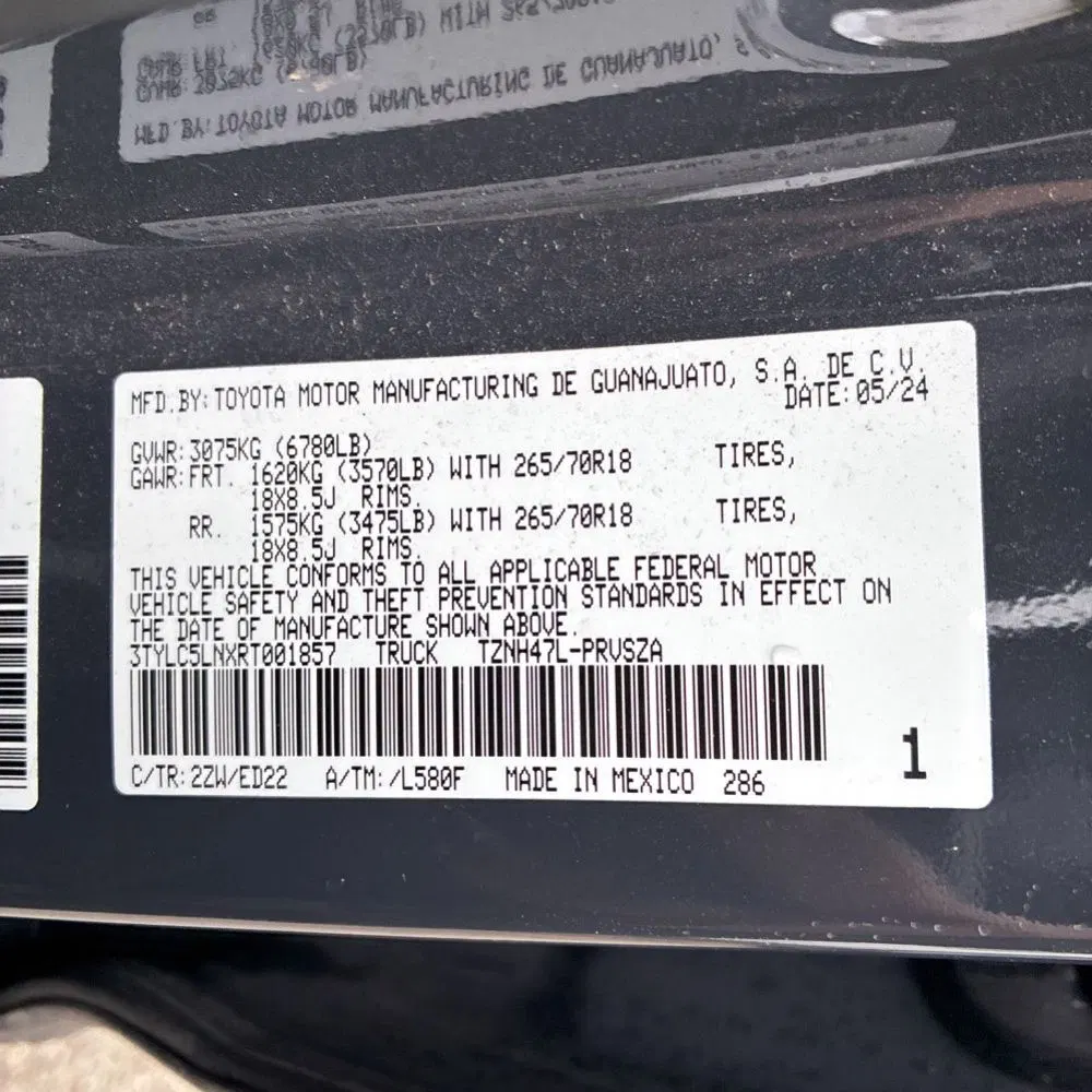 2024 Toyota Tacoma TRD Pro HV