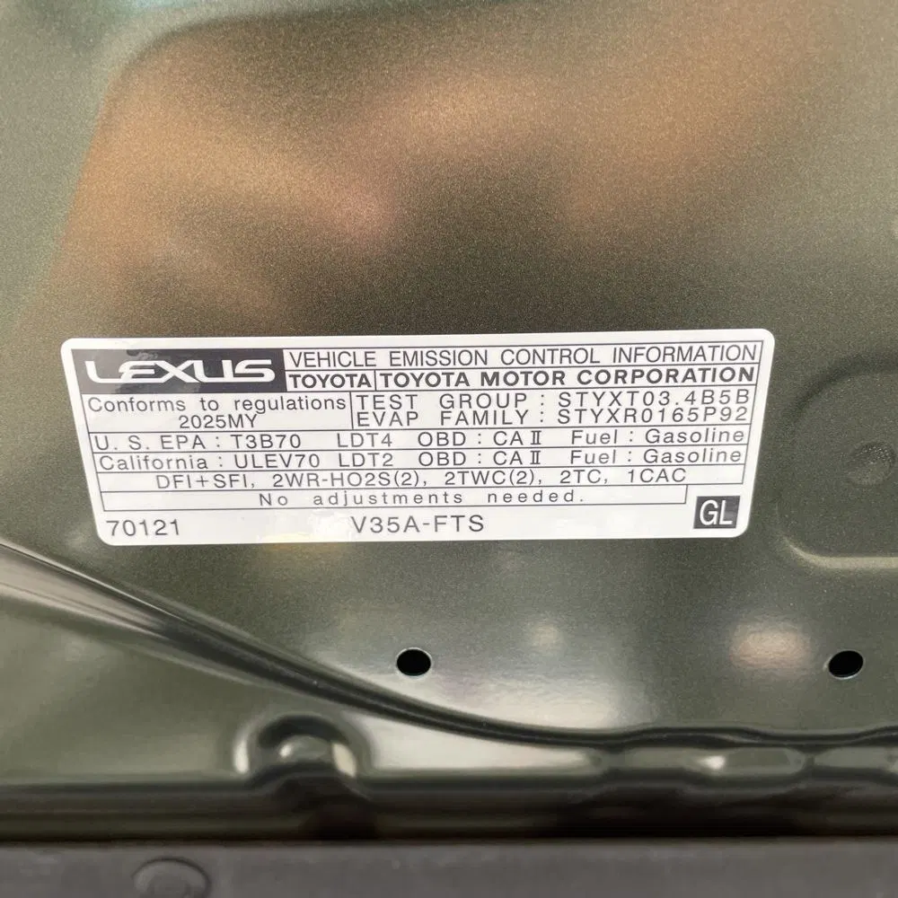2025 Lexus GX 550 Overtrail+