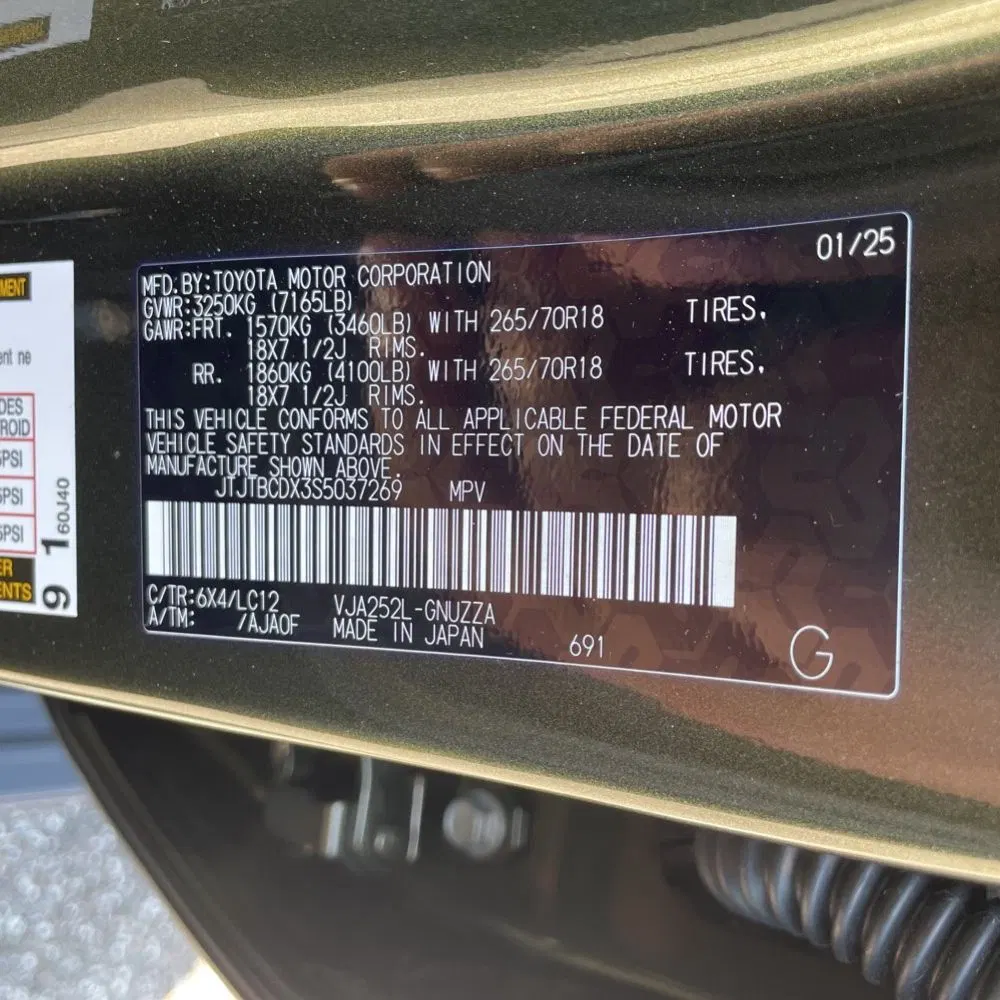 2025 Lexus GX 550 Overtrail+