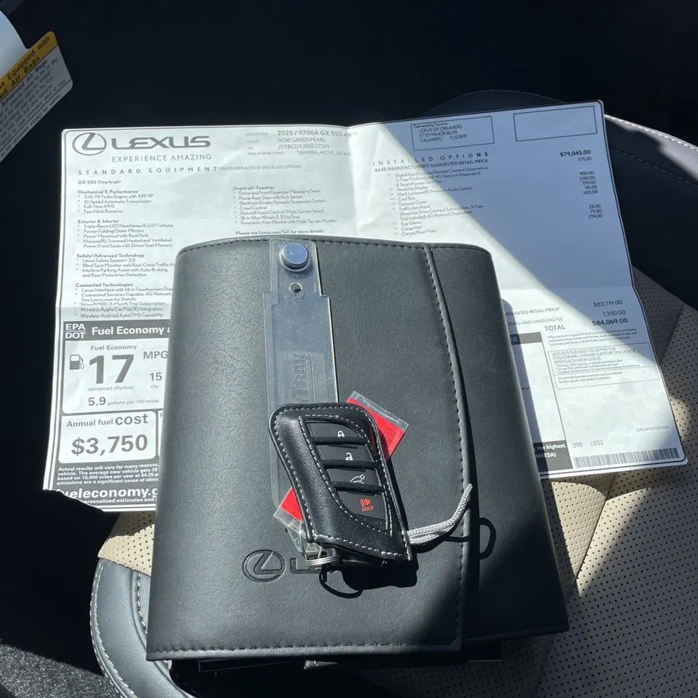 2025 Lexus GX 550 Overtrail+