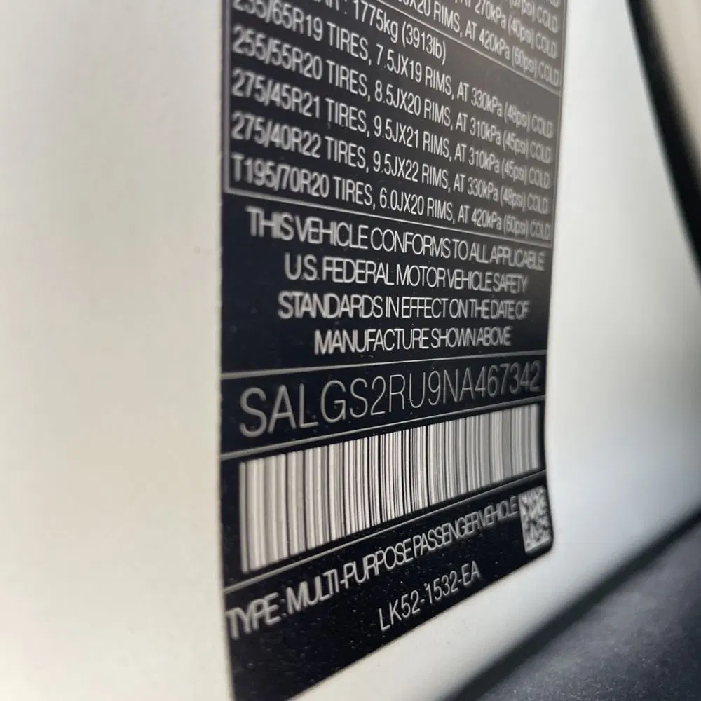 2022 Land Rover Range Rover P400 HSE Westminster Edition