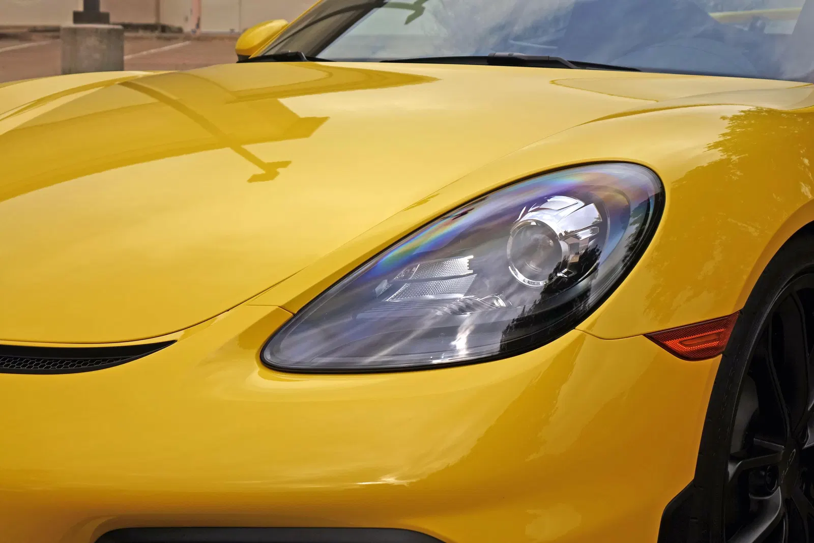 2023 Porsche 718 Cayman GT4 - ~2,600 Miles, 6-Speed Manual, 414-hp Flat-6, Racing Yellow