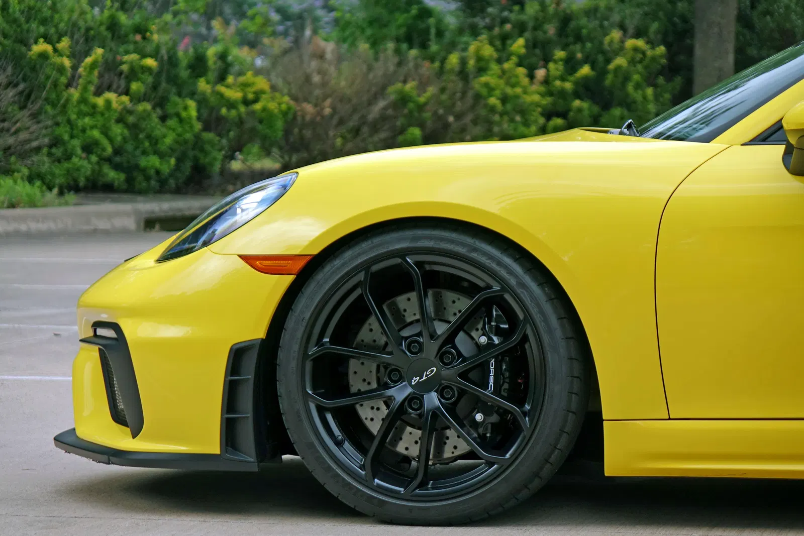 2023 Porsche 718 Cayman GT4 - ~2,600 Miles, 6-Speed Manual, 414-hp Flat-6, Racing Yellow