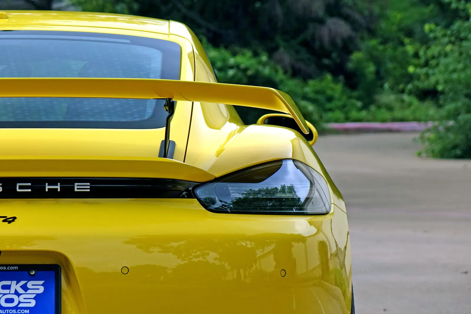 2023 Porsche 718 Cayman GT4 - ~2,600 Miles, 6-Speed Manual, 414-hp Flat-6, Racing Yellow