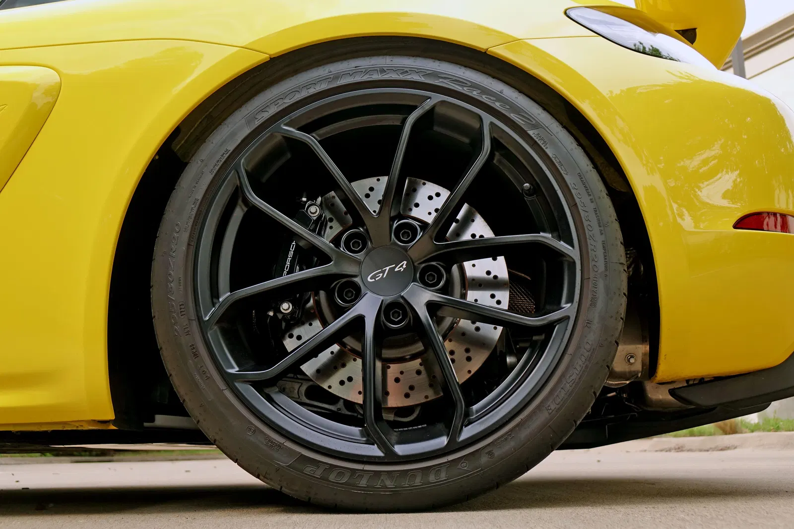 2023 Porsche 718 Cayman GT4 - ~2,600 Miles, 6-Speed Manual, 414-hp Flat-6, Racing Yellow