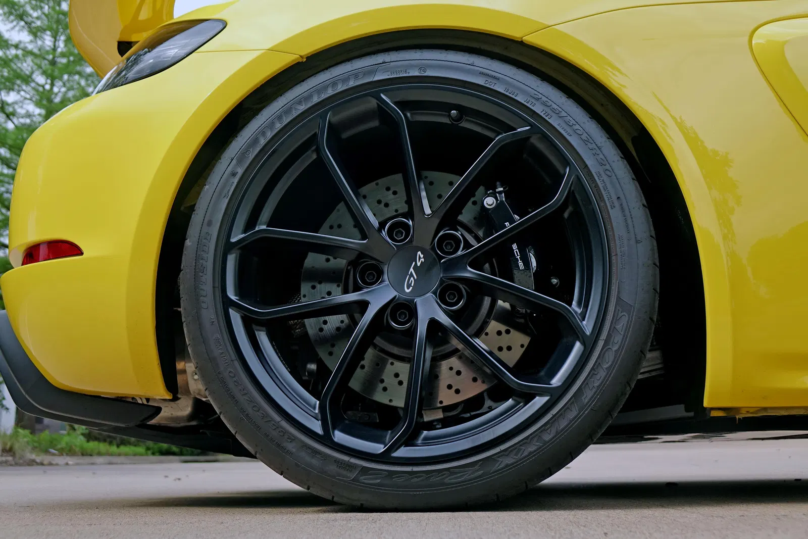 2023 Porsche 718 Cayman GT4 - ~2,600 Miles, 6-Speed Manual, 414-hp Flat-6, Racing Yellow