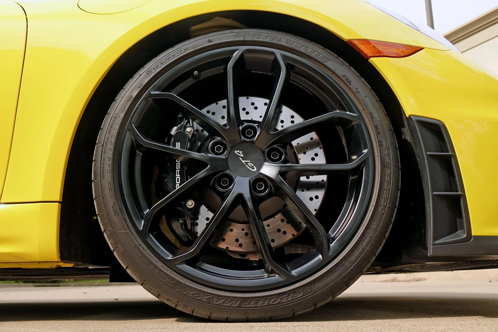 2023 Porsche 718 Cayman GT4 - ~2,600 Miles, 6-Speed Manual, 414-hp Flat-6, Racing Yellow