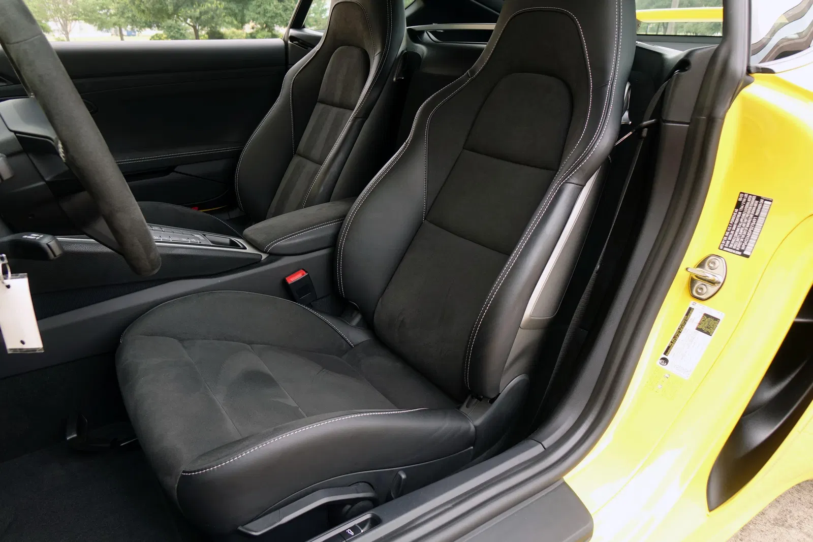 2023 Porsche 718 Cayman GT4 - ~2,600 Miles, 6-Speed Manual, 414-hp Flat-6, Racing Yellow