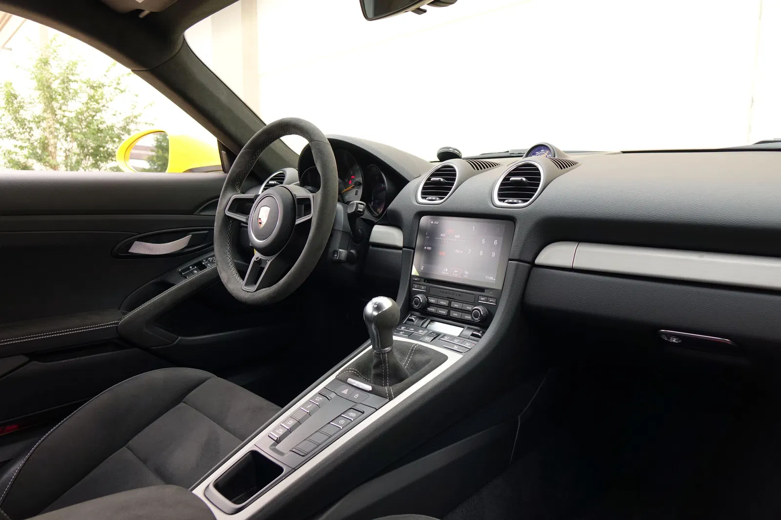 2023 Porsche 718 Cayman GT4 - ~2,600 Miles, 6-Speed Manual, 414-hp Flat-6, Racing Yellow