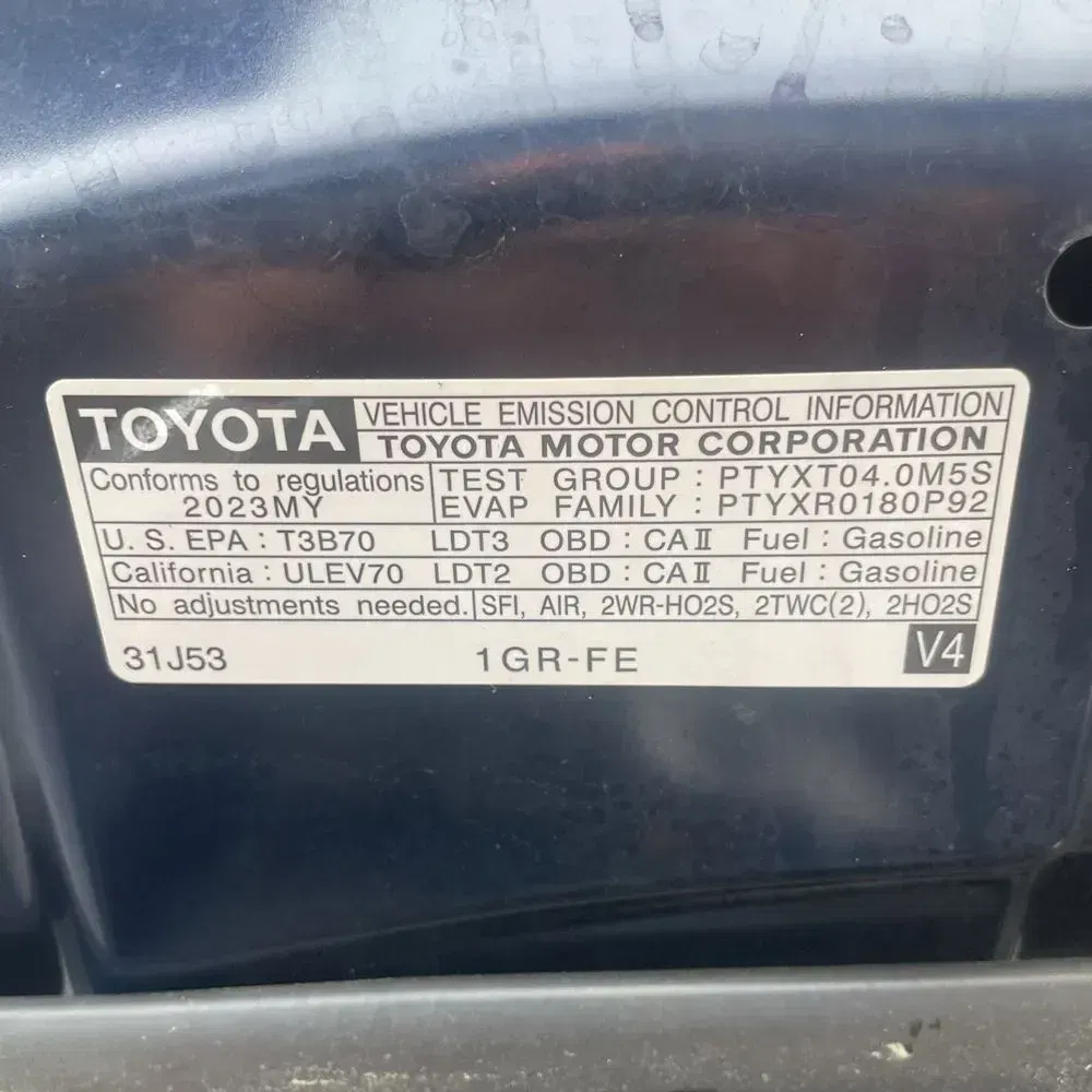 2023 Toyota 4Runner TRD Off-Road Premium