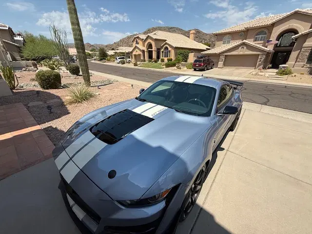 68-Mile 2022 Ford Mustang Shelby GT500 Heritage Edition Carbon Fiber Track Pack