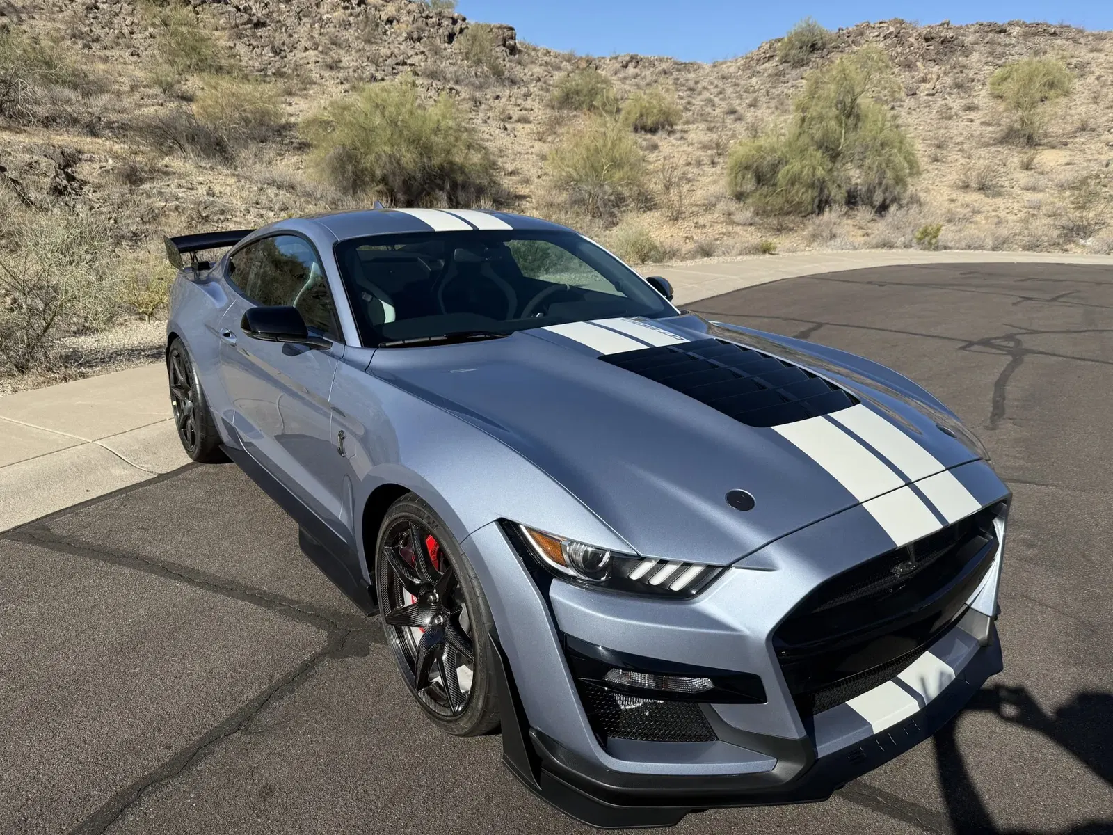 68-Mile 2022 Ford Mustang Shelby GT500 Heritage Edition Carbon Fiber Track Pack