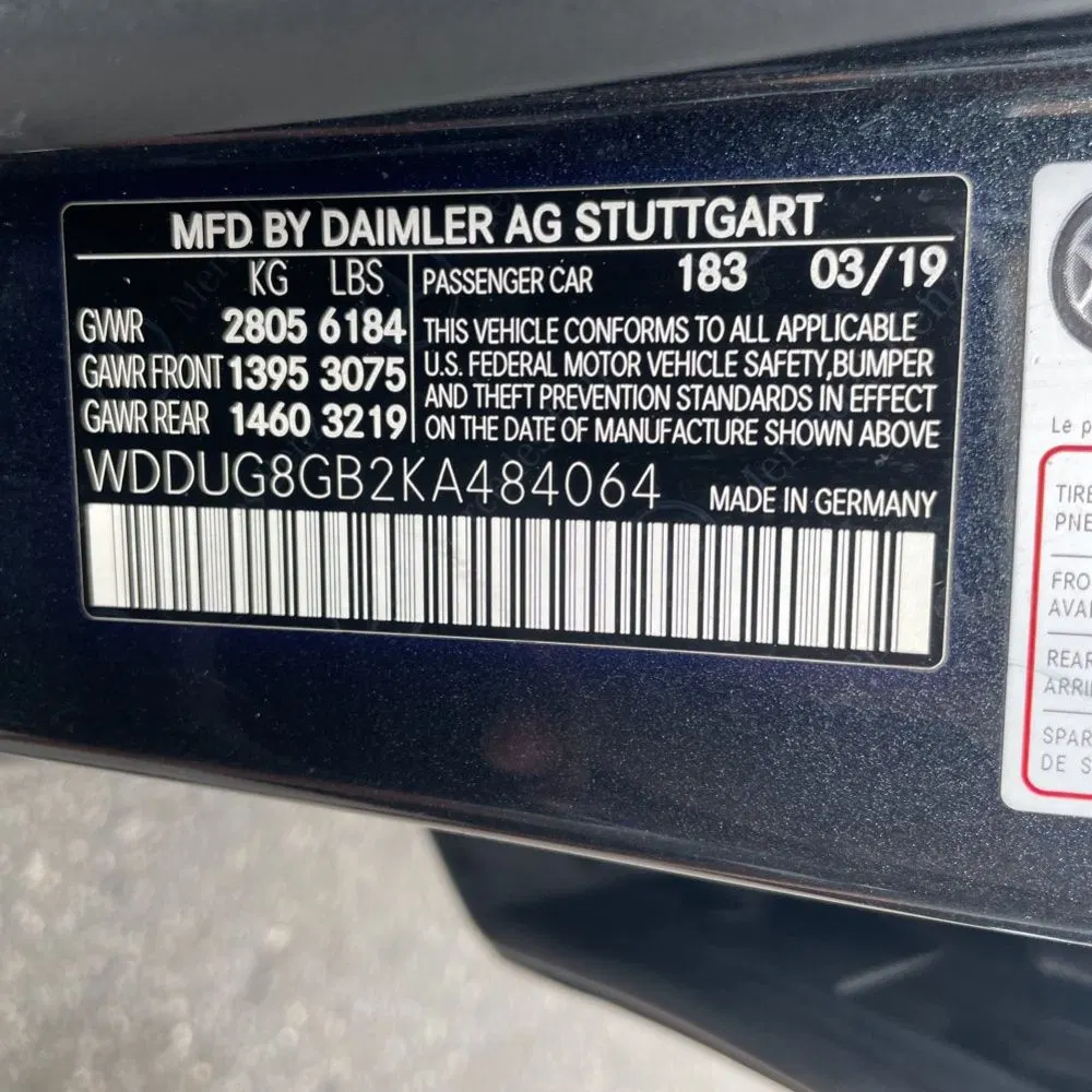 2019 Mercedes-Benz S-Class S 560 4MATIC