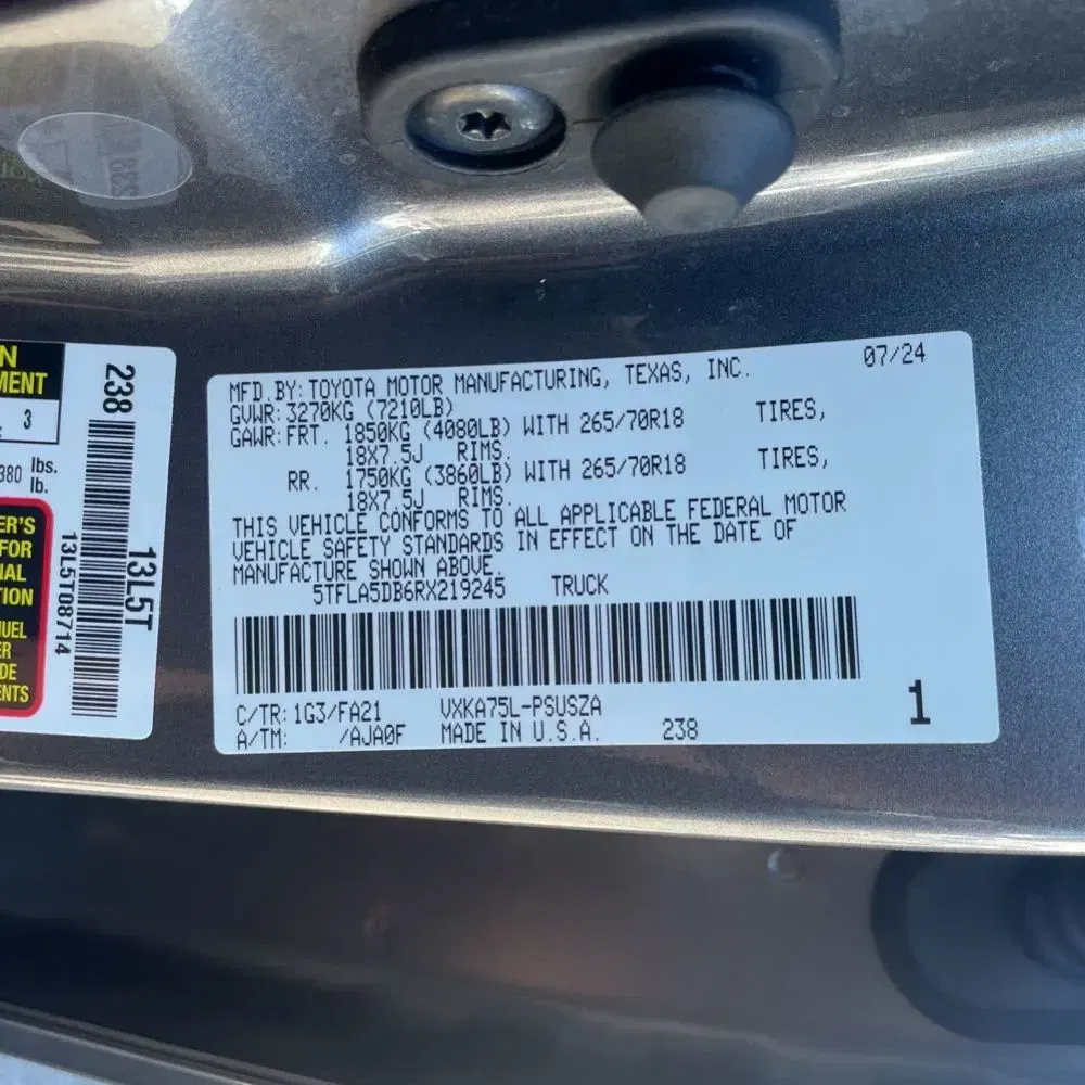 2024 Toyota Tundra SR5