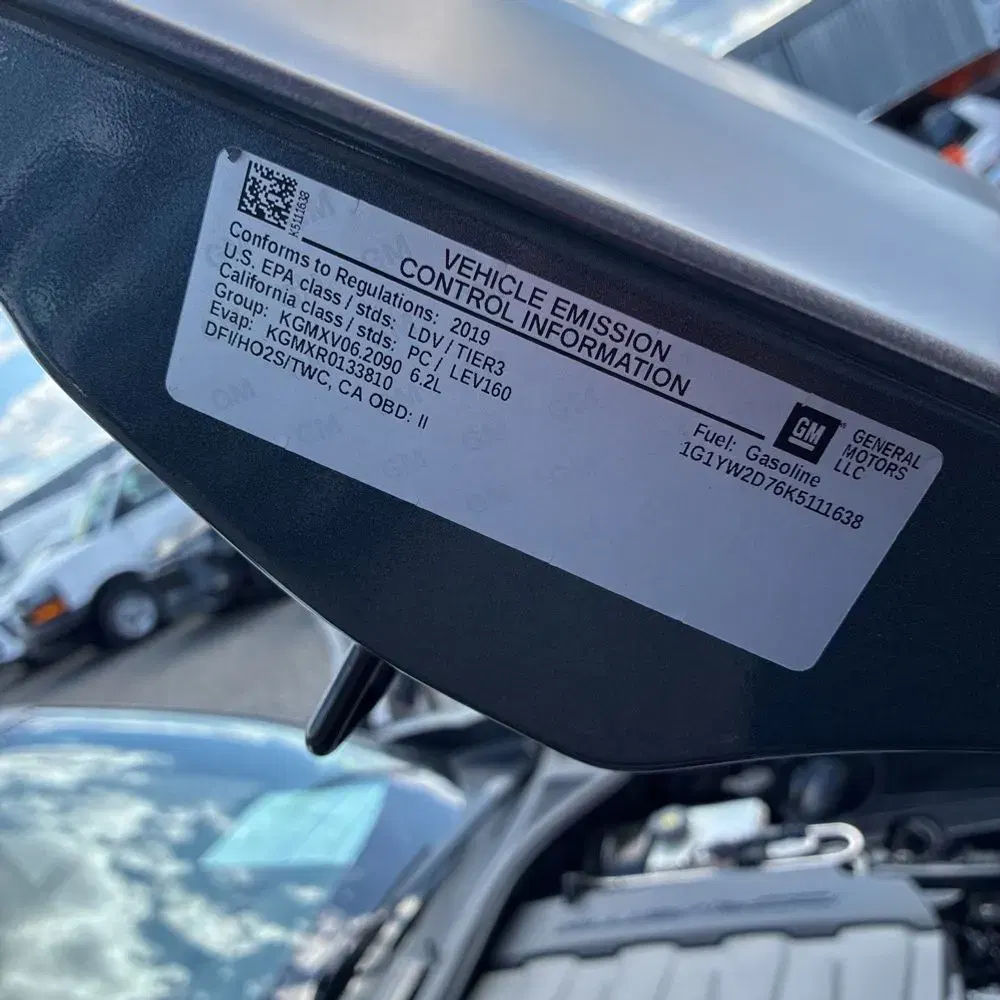 2019 Chevrolet Corvette Grand Sport