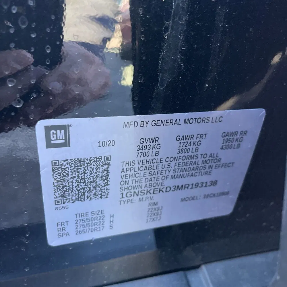 2021 Chevrolet Suburban RST