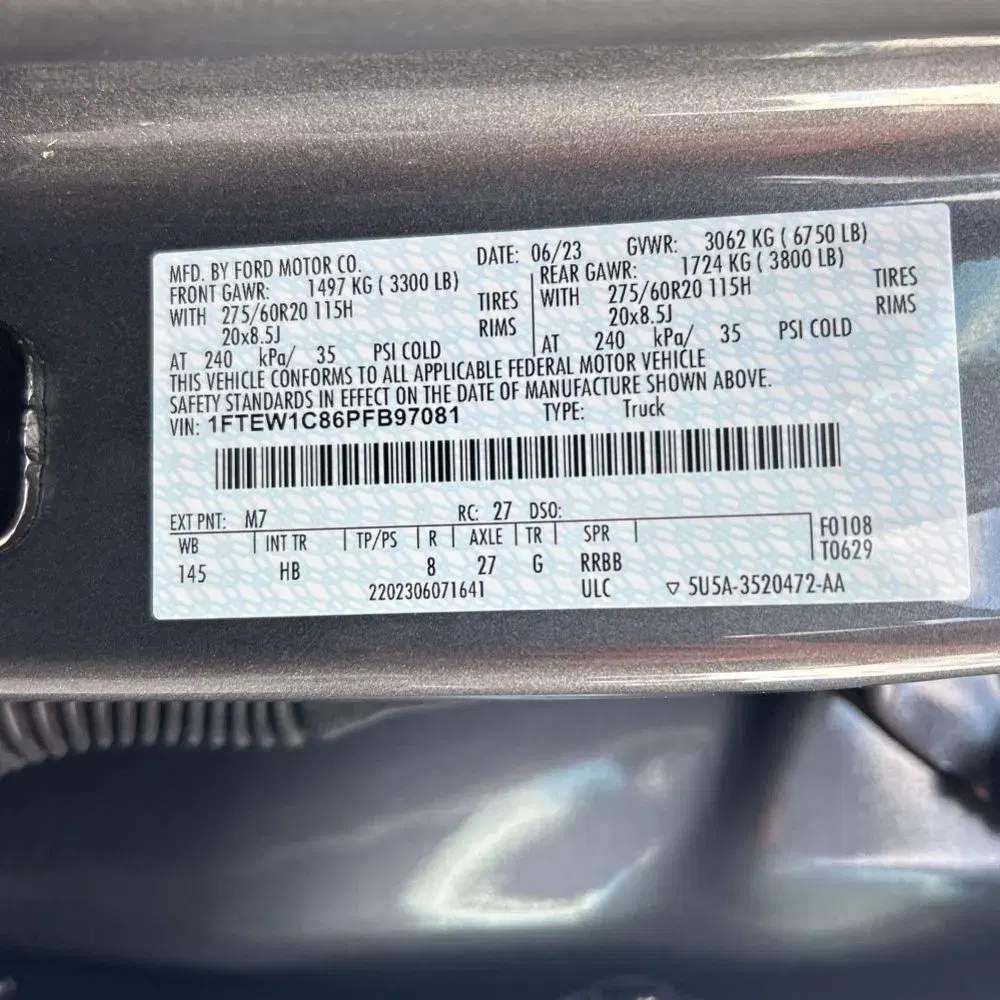 2023 Ford F-150 Lariat