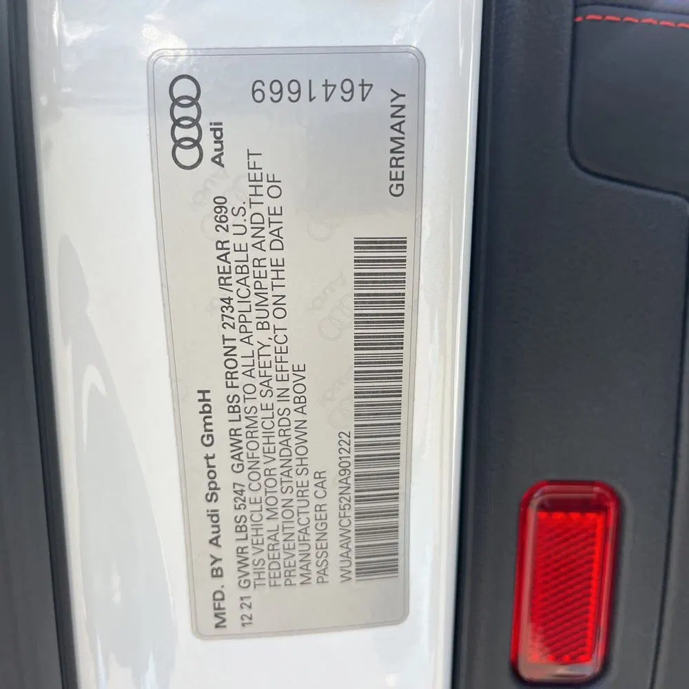 2022 Audi RS 5