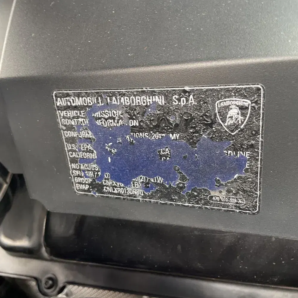 2014 Lamborghini Aventador Base