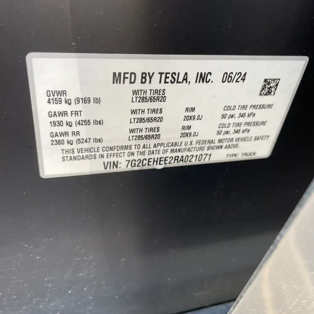 2024 Tesla Cybertruck CyberBeast