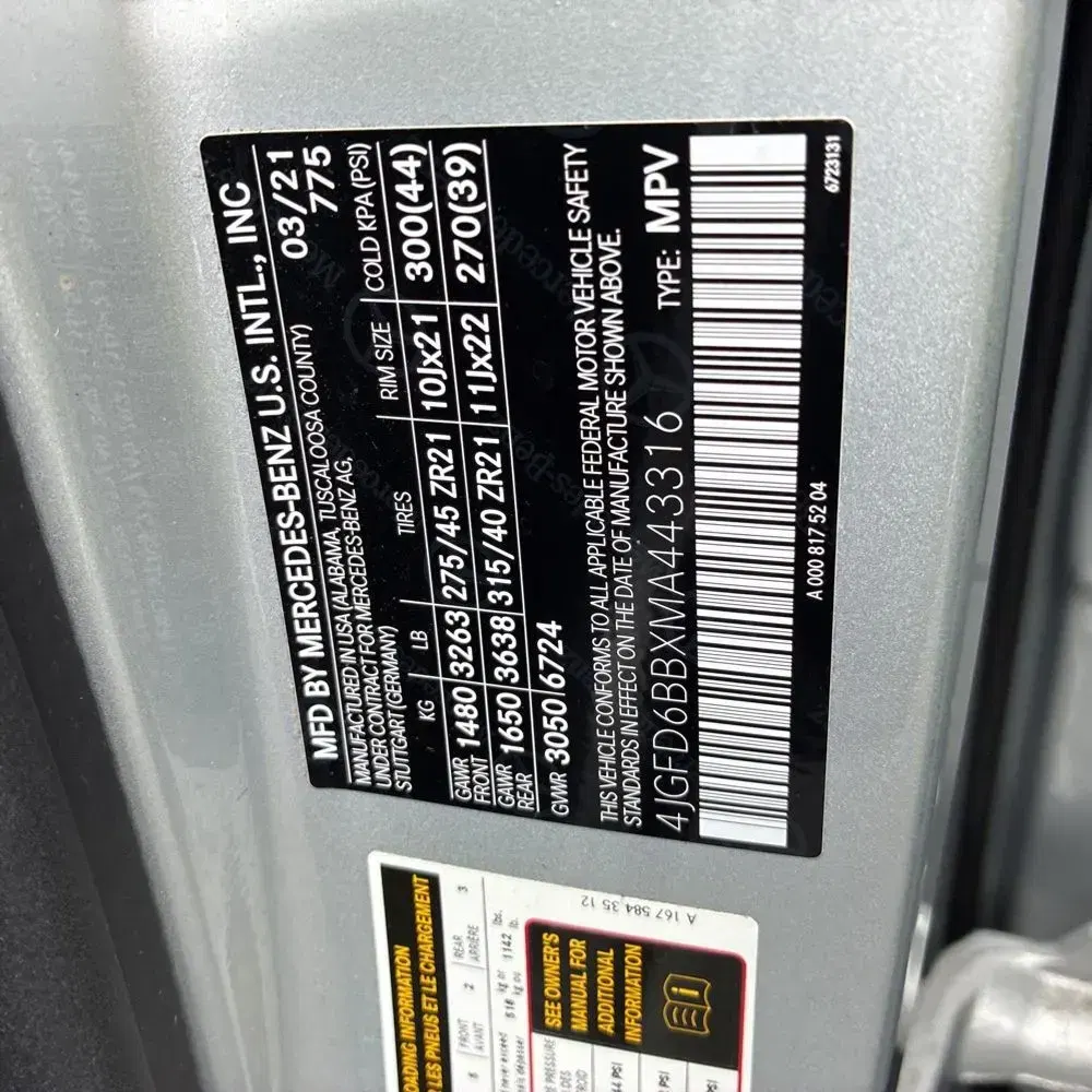 2021 Mercedes-Benz GLE AMG GLE 53