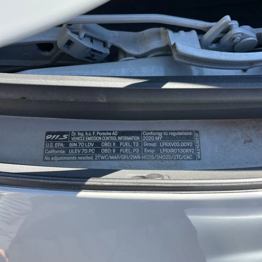 2020 Porsche 911 Carrera 4S