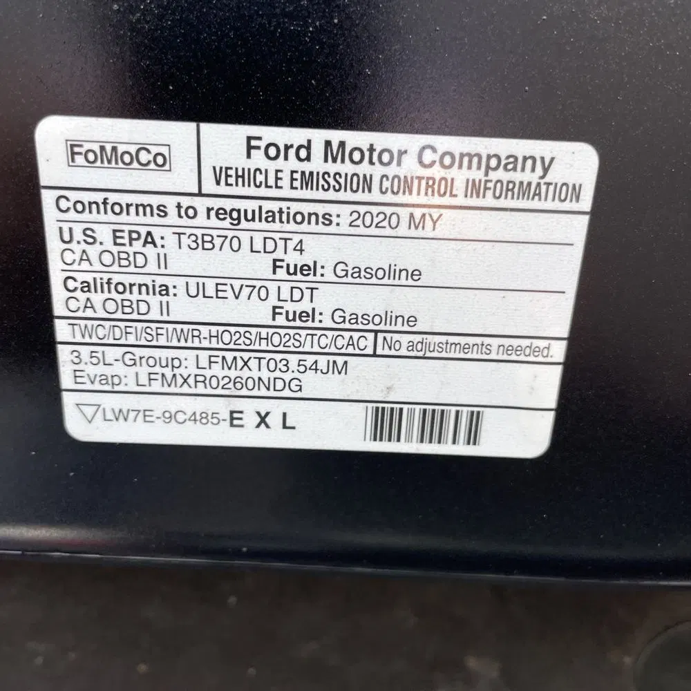 2020 Ford F-150 Raptor