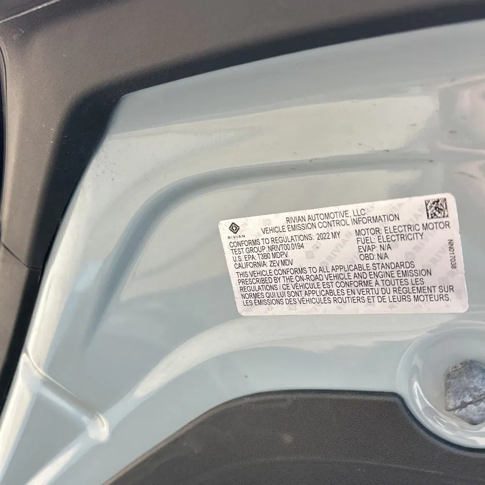 2022 Rivian R1T Adventure