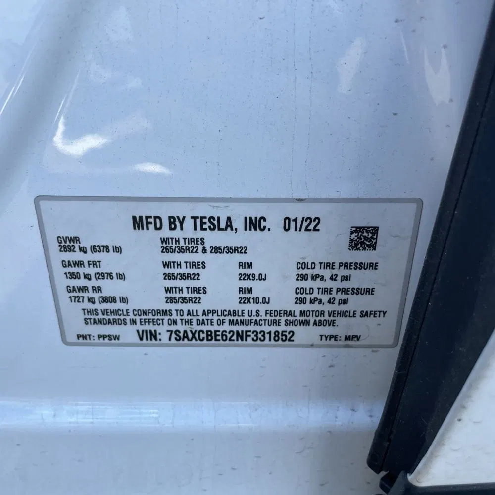 2022 Tesla Model X Plaid