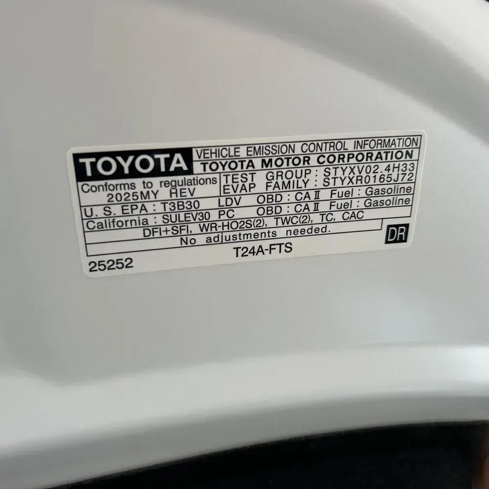 2025 Toyota Crown Platinum