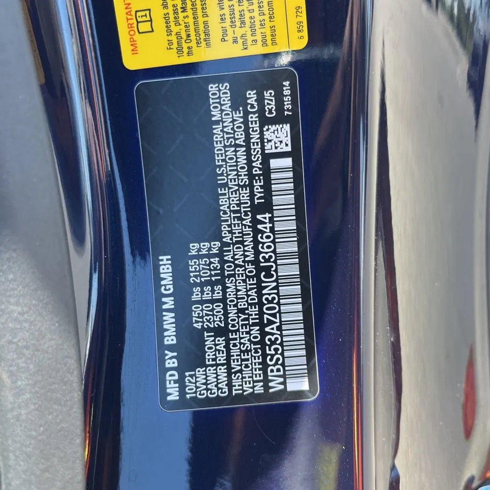 2022 BMW M4 Base