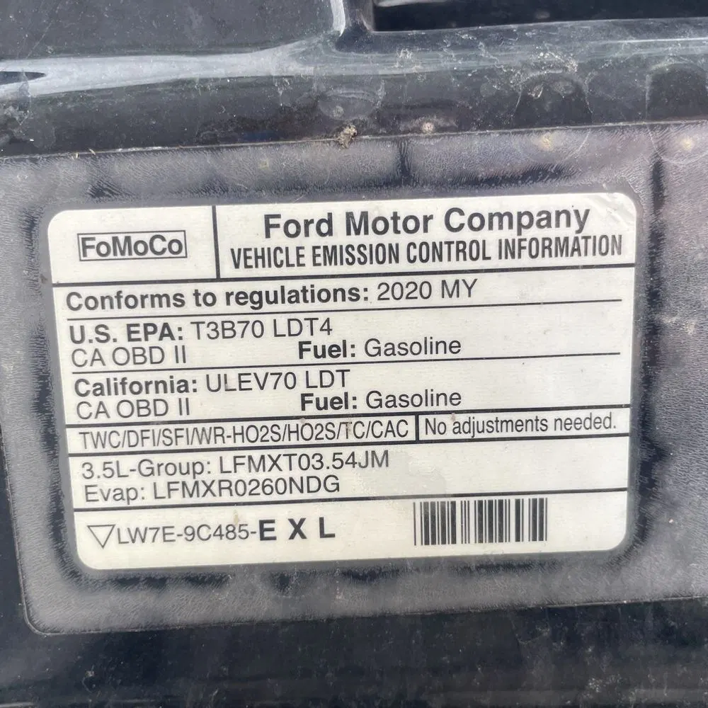 2020 Ford F-150 Raptor