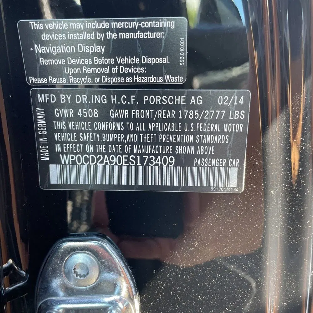 2014 Porsche 911 Carrera 4 Base