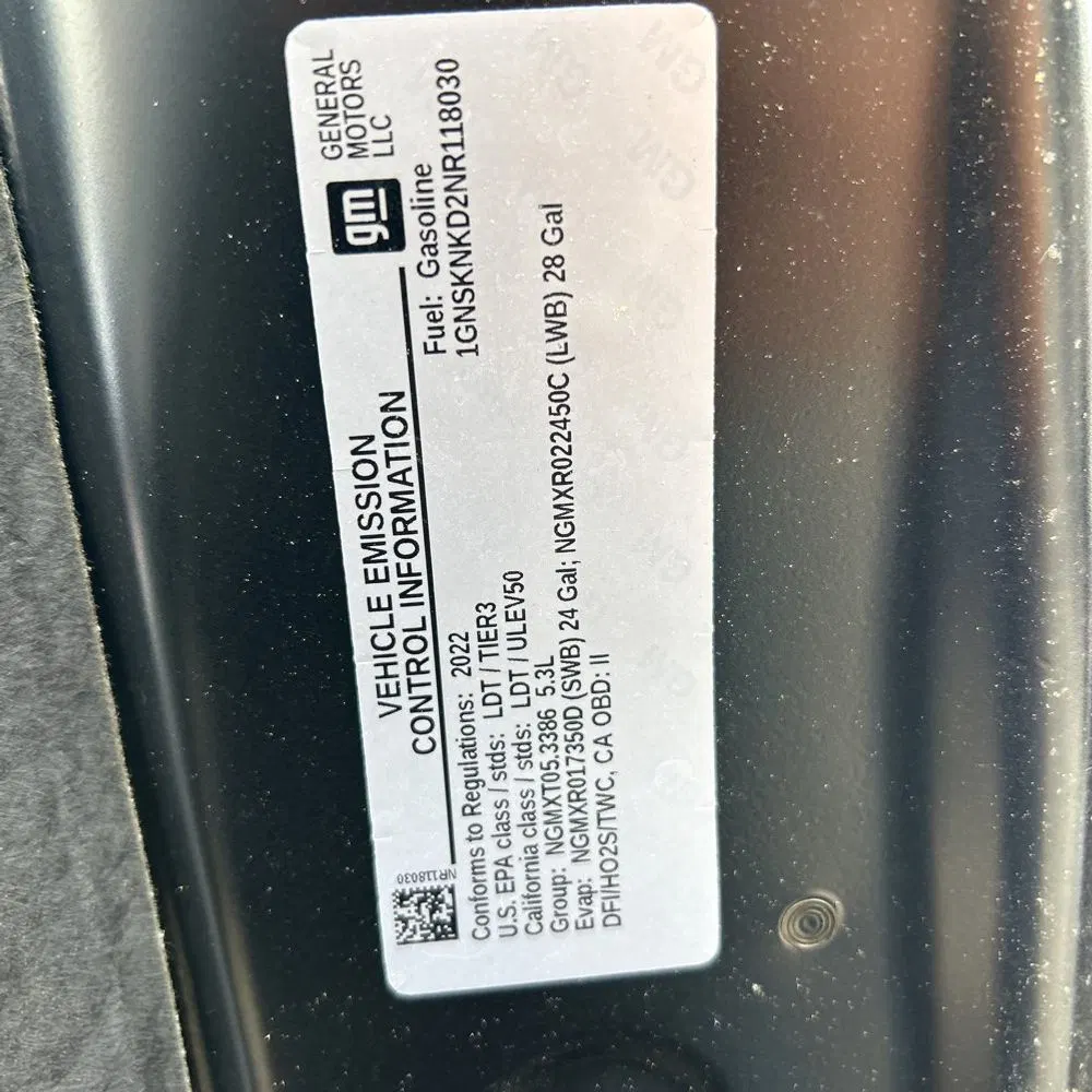 2022 Chevrolet Tahoe LT
