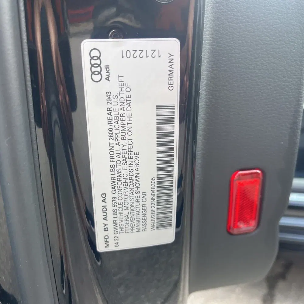 2022 Audi A7 quattro Prestige 55 TFSI