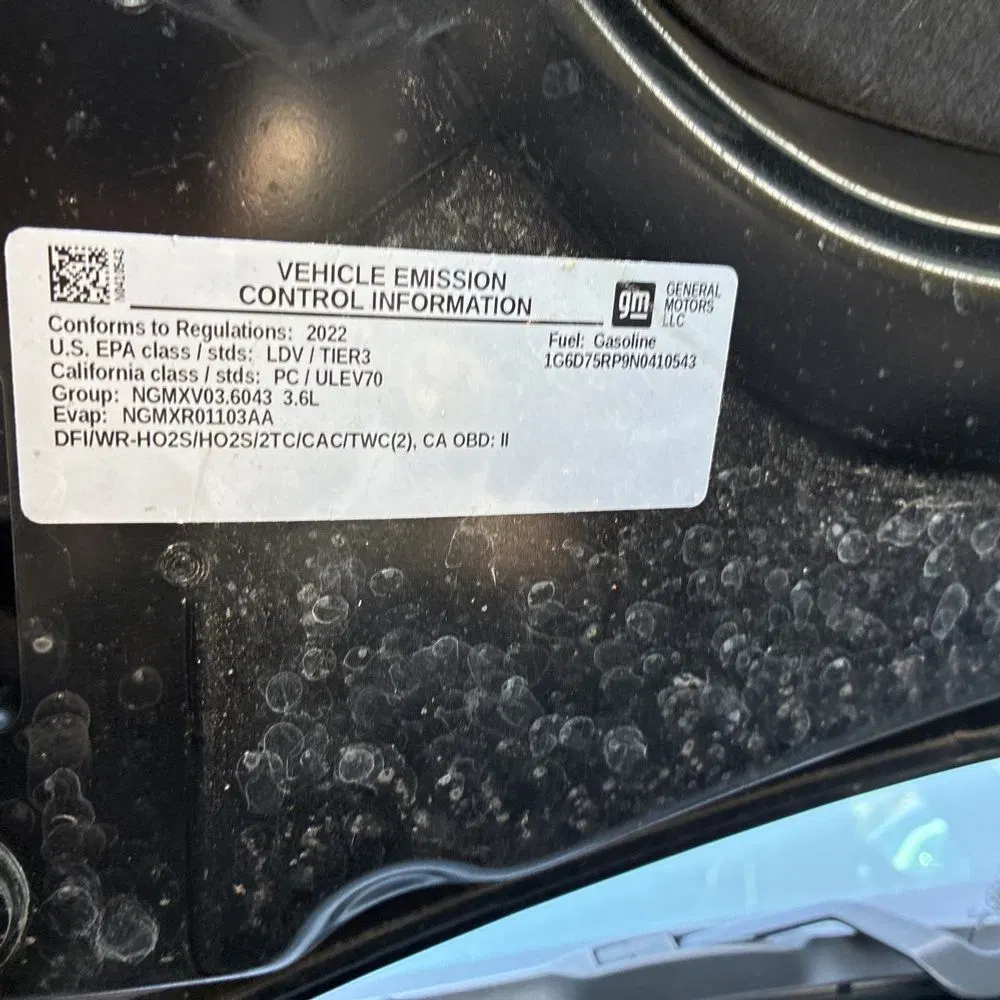 2022 Cadillac CT4 V Blackwing