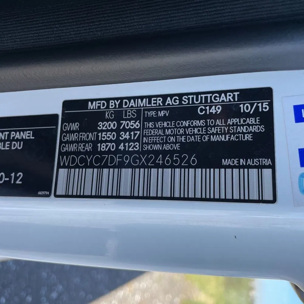2016 Mercedes-Benz G-Class AMG G 63