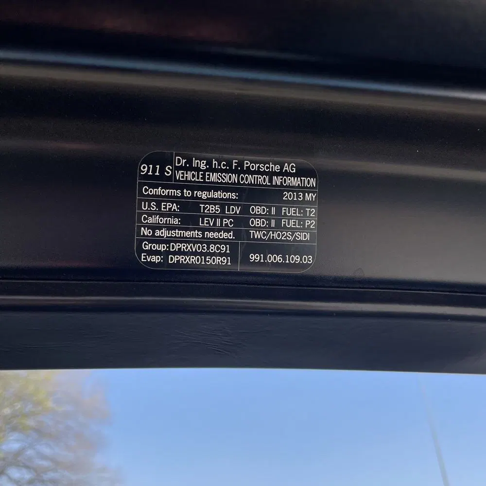 2013 Porsche 911 Carrera S